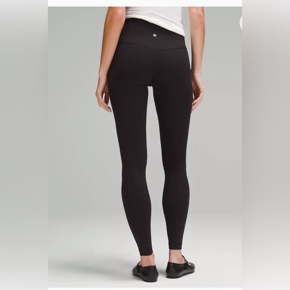 lululemon athletica Pants - Lululemon Align High -Rise Nulu  fabric Black Leggings 28” , size 6